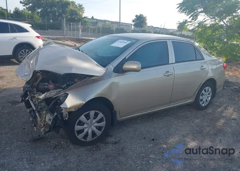 2013 Toyota Corolla L z USA, uszkodzony, nr VIN 5YFBU4EE7DP181845